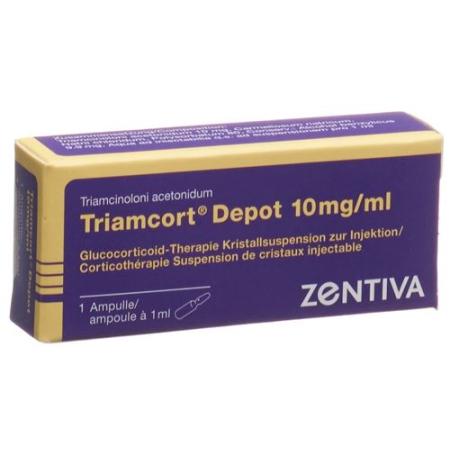 Triamcort Depot Krist Susp 10mg/ml amp 1ml - PrimeCare Global