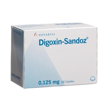 Digoxin Sandoz 0.125 mg 100 tablets - PrimeCare Global
