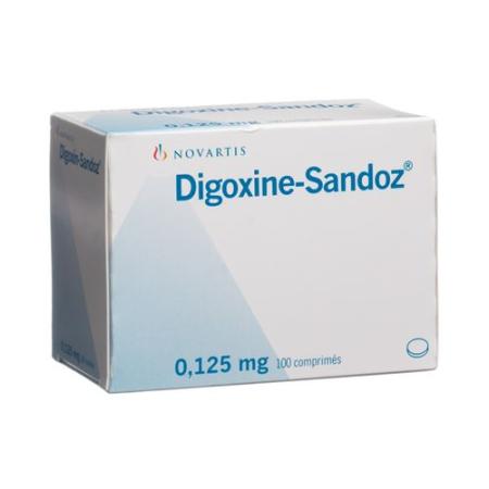 Digoxin Sandoz 0.125 mg 100 tablets - PrimeCare Global