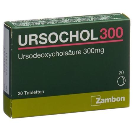 Ursochol Tabl 300 mg 20 pcs - PrimeCare Global