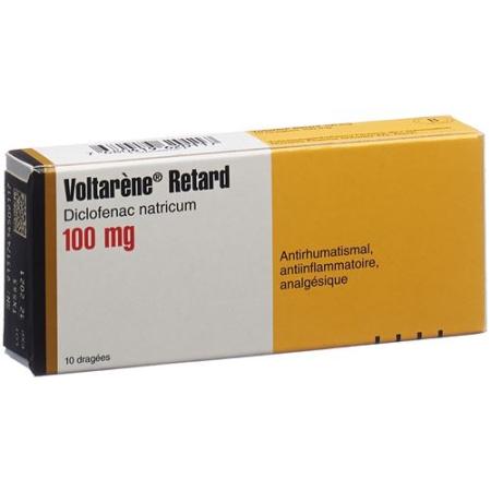 Voltaren Retard Ret Drag 100 mg 100 pcs - PrimeCare Global