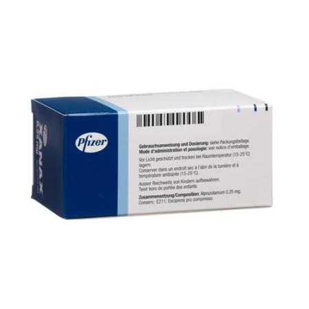 Xanax Tabl 0.25 mg 30 pcs - PrimeCare Global