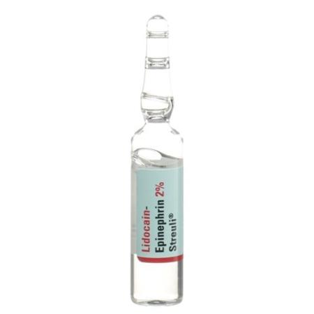 Lidocaine epinephrine Streuli 2% Inj L&ouml;s 100 mg/5ml (ampoules) 10 - PrimeCare Global