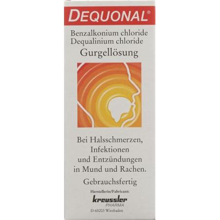 Dequonal gargling solution 200 ml - PrimeCare Global