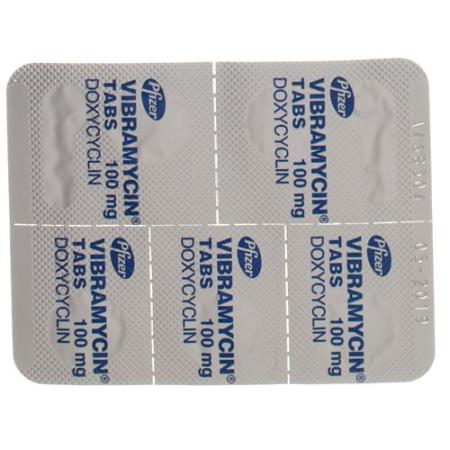 Vibramycin Tabs Tabl 100 mg 8 pcs - PrimeCare Global