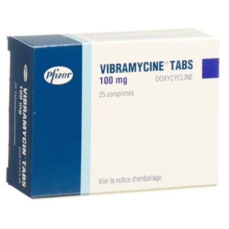 Vibramycin Tabs Tabl 100 mg 8 pcs - PrimeCare Global