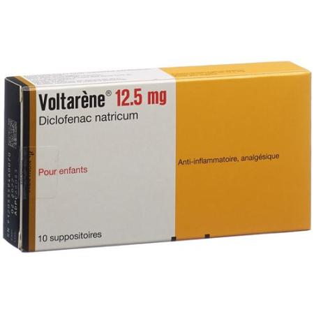 Voltaren Supp 12.5 mg child 10 pcs - PrimeCare Global