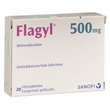 Flagyl Filmtablet 500 mg 20 pcs - PrimeCare Global