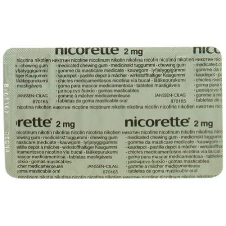 Nicorette Original Kaudepots 2 mg 105 pcs - PrimeCare Global