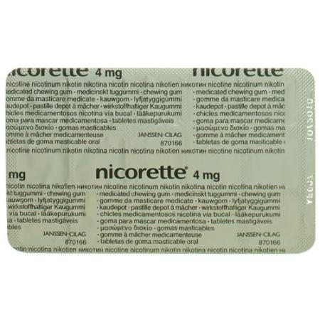 Nicorette Original chewable pods 4 mg 105 pcs - PrimeCare Global