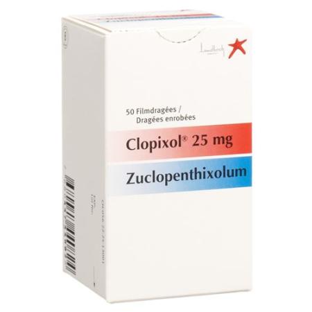 Clopixol Filmdrag 25 mg Ds 50 pcs - PrimeCare Global