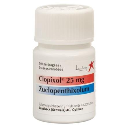 Clopixol Filmdrag 25 mg Ds 50 pcs - PrimeCare Global