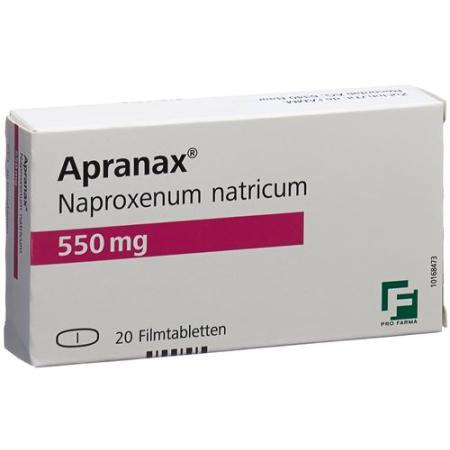 Apranax film tabl 550 mg 20 pcs - PrimeCare Global