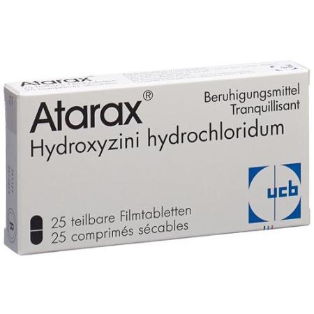 Atarax Filmtablet 25 mg 25 pcs - PrimeCare Global