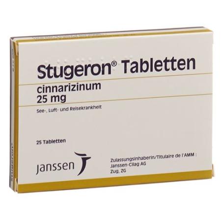 Stugeron Tabl 25 mg 25 pcs - PrimeCare Global