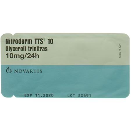 Nitroderm TTS 10 mg/24h 10 pcs - PrimeCare Global