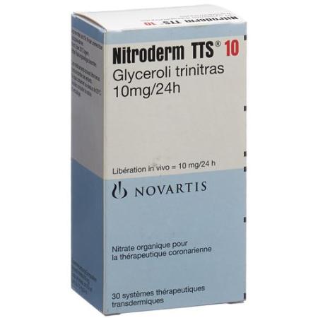 Nitroderm TTS 10 mg/24h 30 pcs - PrimeCare Global