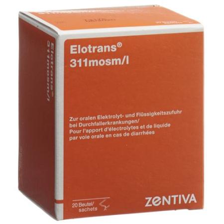 Elotrans powder 20 bags 6.03 g - PrimeCare Global