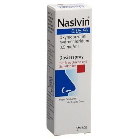 Nasivin dosing spray 0.05% 10 ml - PrimeCare Global