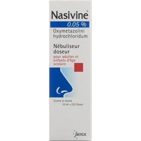 Nasivin dosing spray 0.05% 10 ml - PrimeCare Global