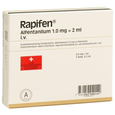 Rapifen 1 mg/2 ml 5 Ampullen 2 ml - PrimeCare Global