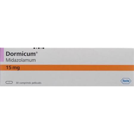 Dormicum Filmtabl 15 mg 10 Stk - PrimeCare Global