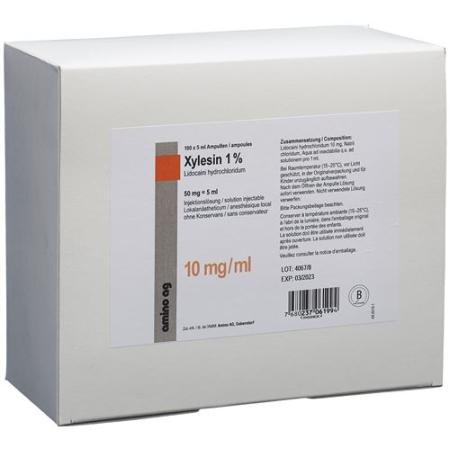 Xylesin Inj Loes 50mg/5ml 100amp 5ml - PrimeCare Global