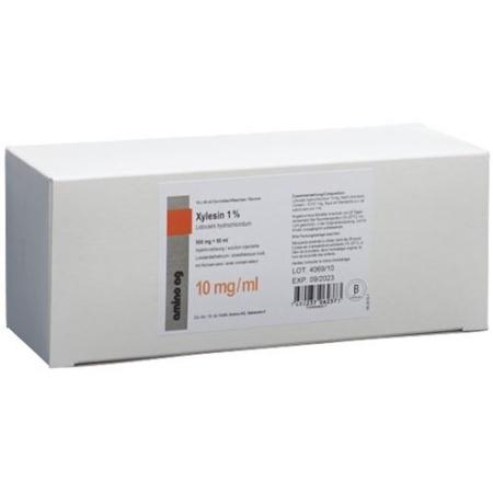 Xylesin Inj L&ouml;s 500 mg/50ml with preservative 10 vials 50 ml - PrimeCare Global