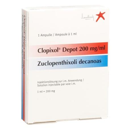 Clopixol Depot Inj L&ouml;s 200 mg/ml amp 1 ml - PrimeCare Global